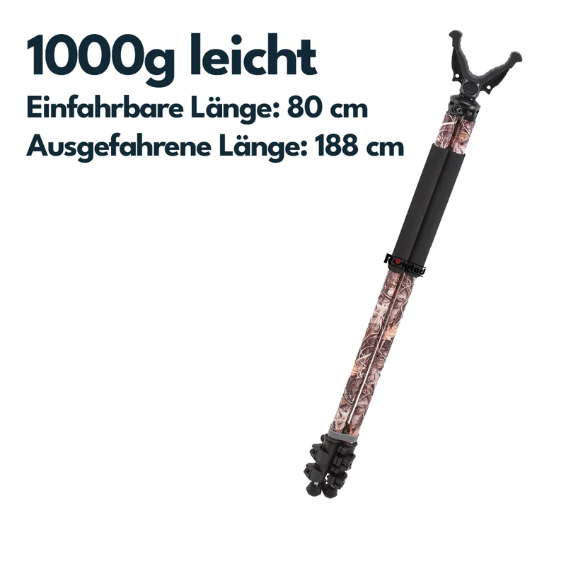 Vector Optics RSGR-08 80-188cm Tripod Camo zur Gewehrauflage