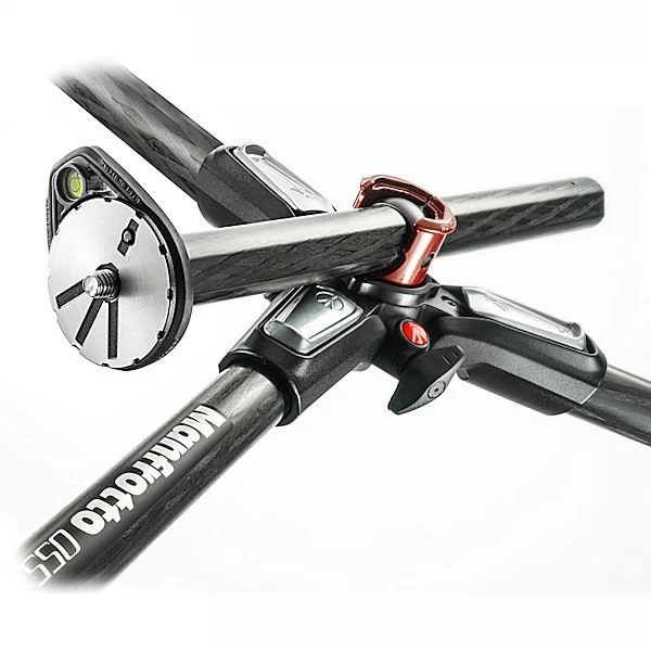 Manfrotto MT055CXPRO3 Carbon Fiber Tripod, 3 Section