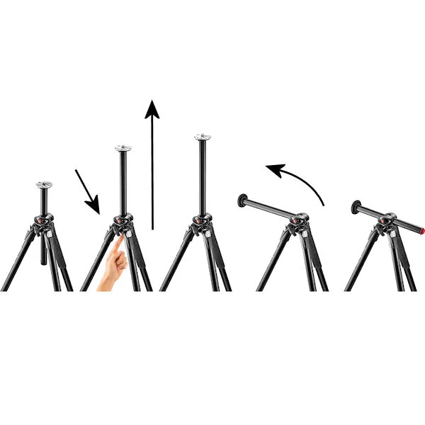 Manfrotto MT190CXPRO4 Carbon Fiber Tripod