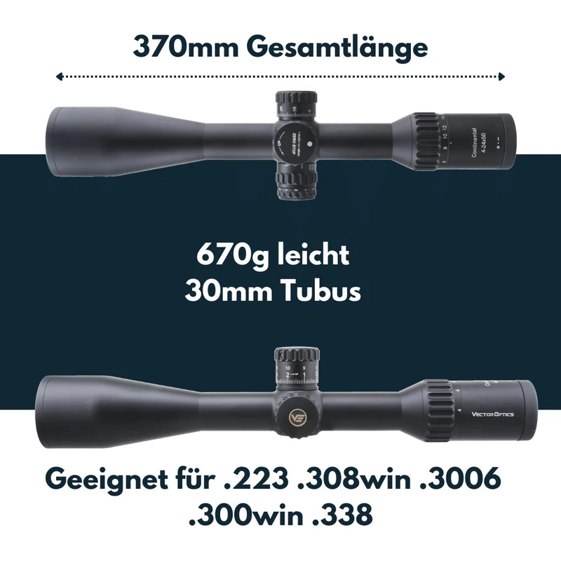 Vector Optics SCOL-54 Continental x6 4-24x50 ARI SFP