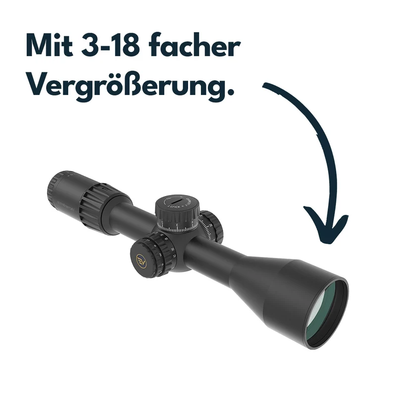 Vector Optics SCFF-64 Tauron 3-18x50 FFP GenII