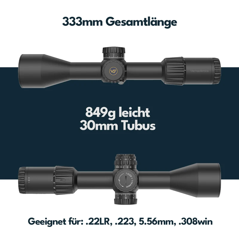 Vector Optics SCFF-64 Tauron 3-18x50 FFP GenII