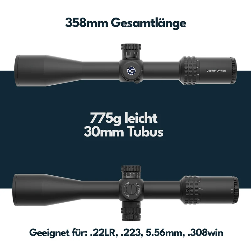 Vector Optics SCFF-56 Sentinel 4-16x44FFP