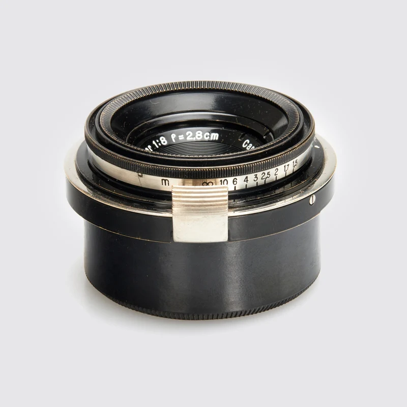 Tessar 8/2.8cm Black/Nickel + Finder