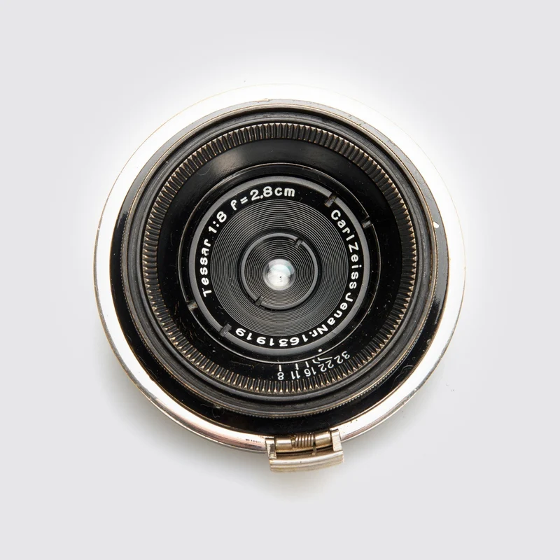 Tessar 8/2.8cm Black/Nickel + Finder