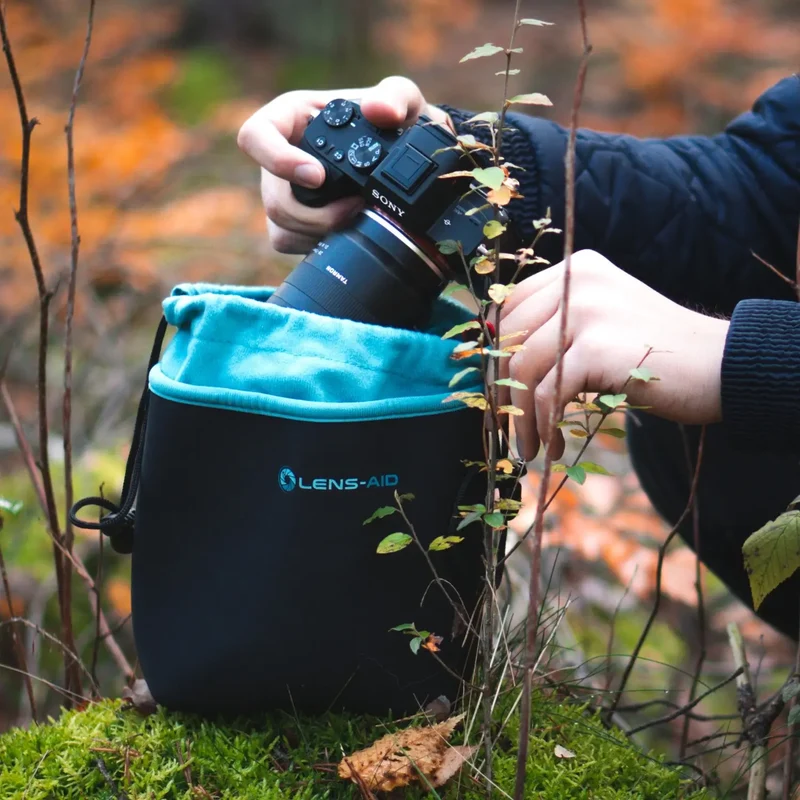 Neopren Kamerabeutel mit Fleece-Fütterung