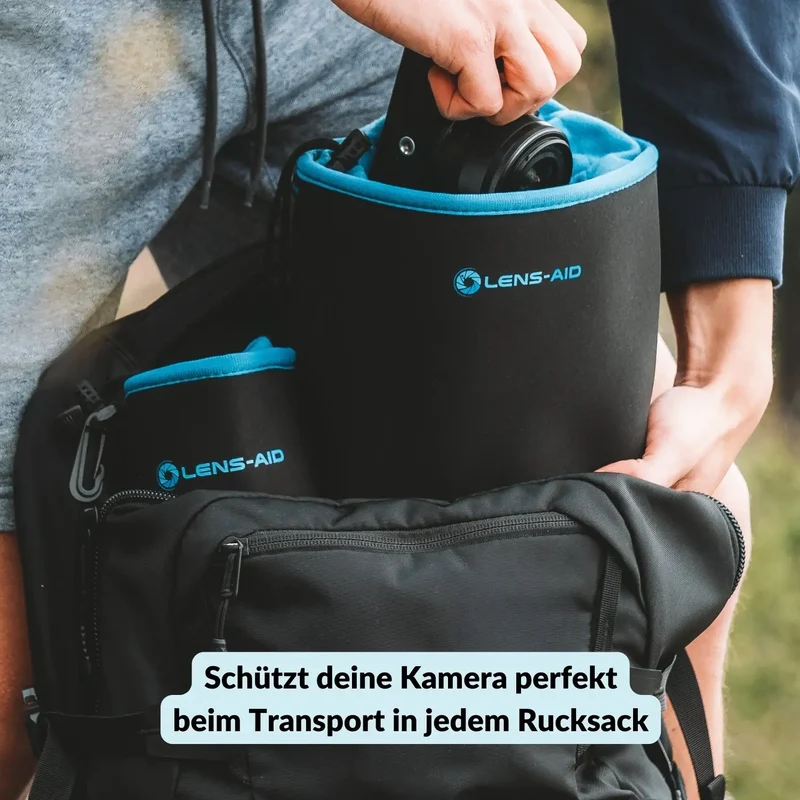 Neopren Kamerabeutel mit Fleece-Fütterung