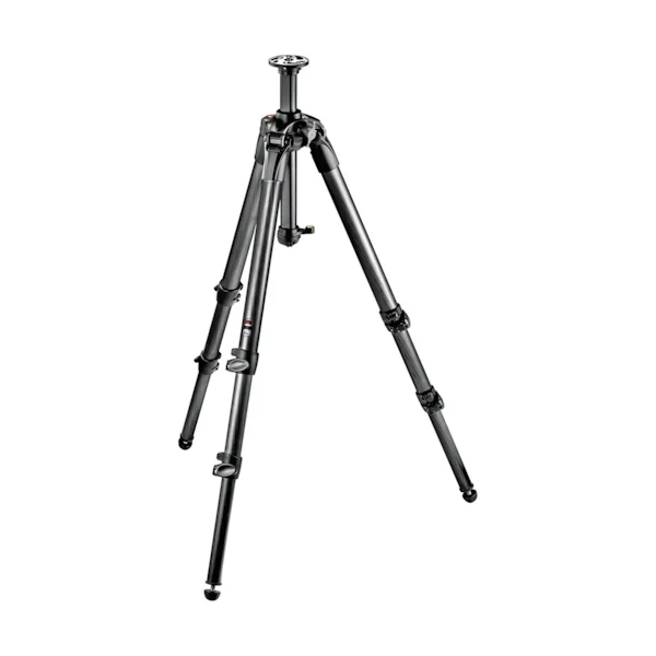 Manfrotto 057 Carbon Fiber 4 Section Geared Tripod
