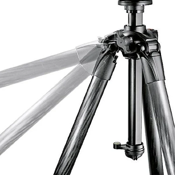 Manfrotto 057 Carbon Fiber 4 Section Geared Tripod