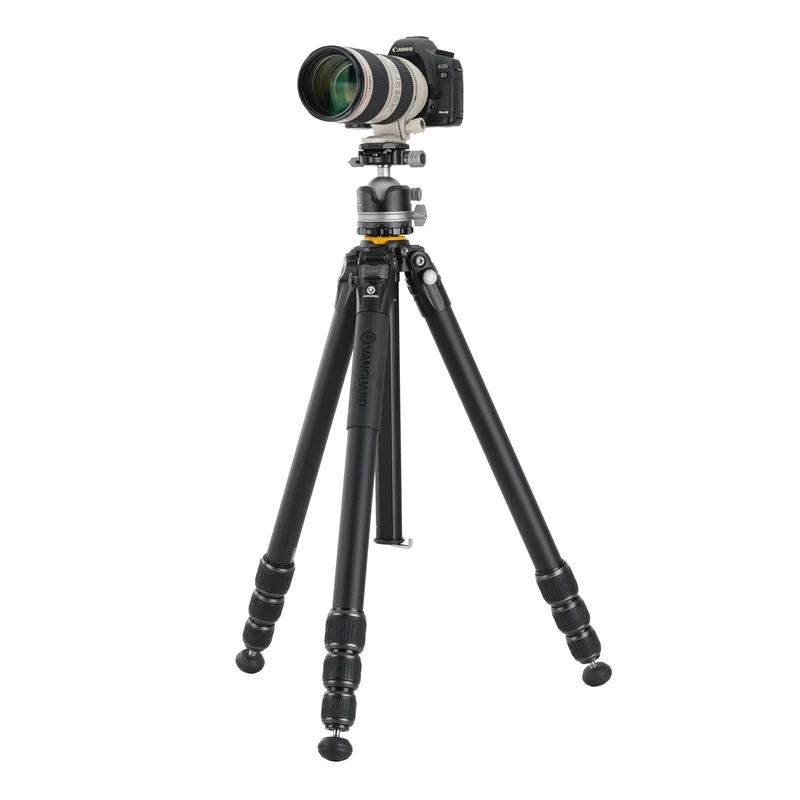 Vanguard Veo 5 304ALBS - Trípode de viaje de aluminio, rótula de bola de doble eje