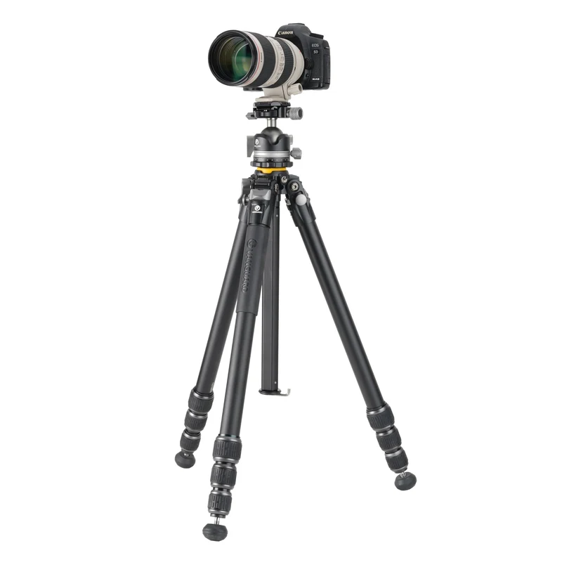 Vanguard Veo 5 264ALBS - Trípode de viaje de aluminio, rótula de bola de doble eje