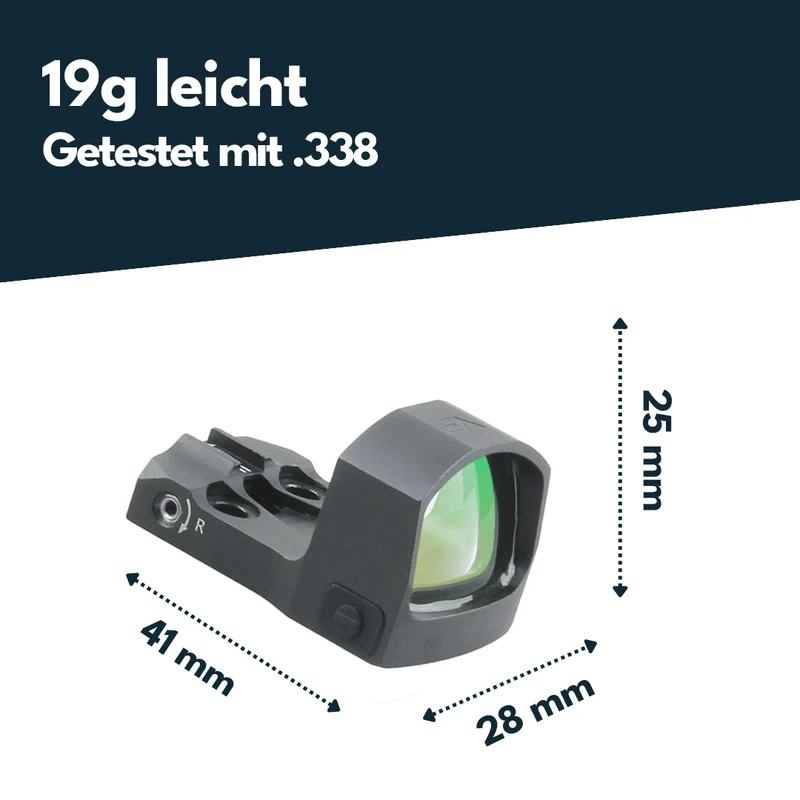 Vector Optics SCRD-M43 Frenzy-S FU 1x17x24 MOS Multi Reticle