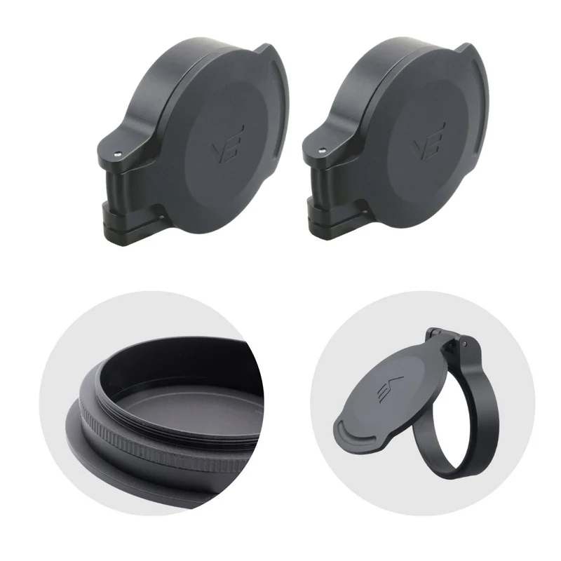 Vector Optics Flip Up Caps Set aus Aluminium für Continental Zielfernrohre