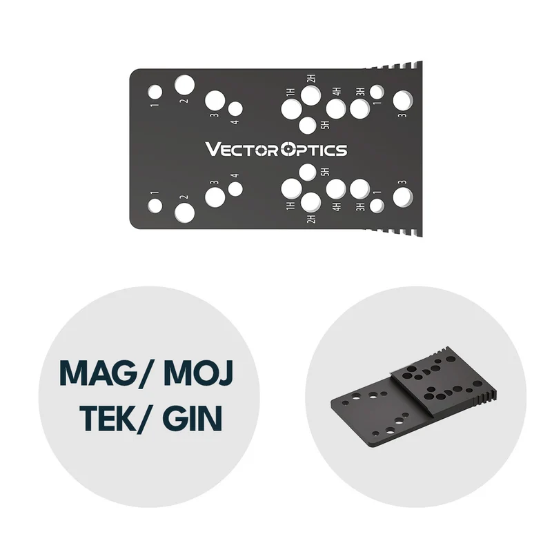 Vector Optics SCFRM-21 Universal Montageplatte für CZ Shadow, Shadow 2 und SP-01