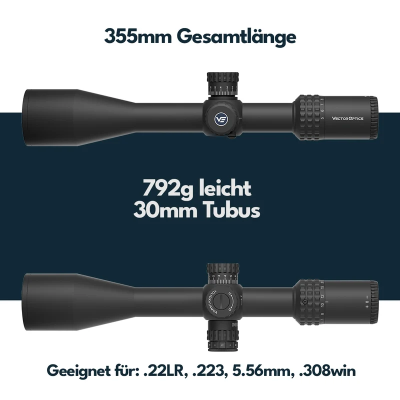 Vector Optics SCFF-58 Sentinel 5-25x50 HD FFP
