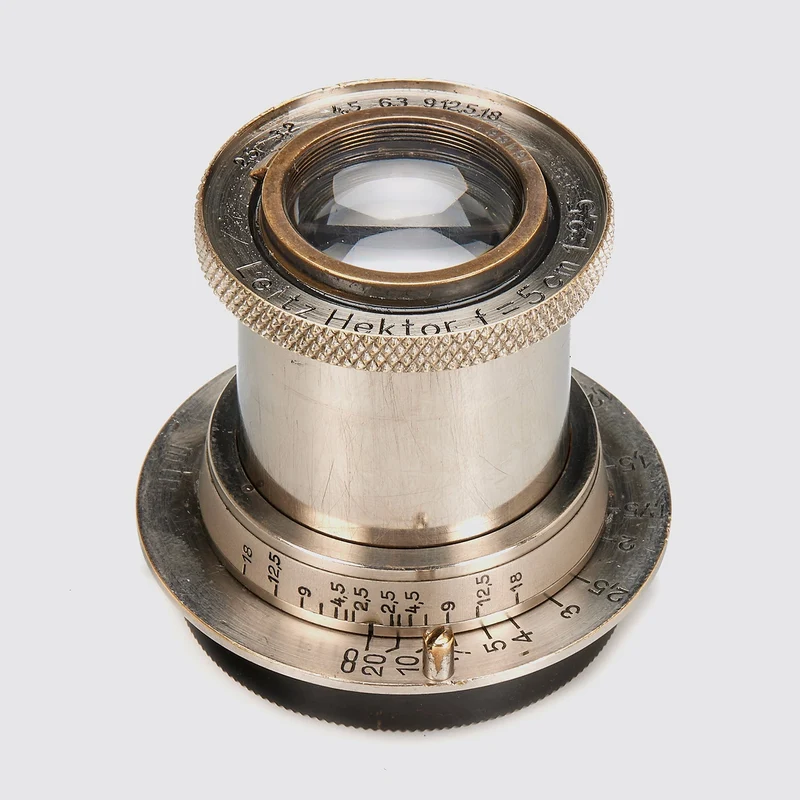 Hektor 2.5/5cm Nickel