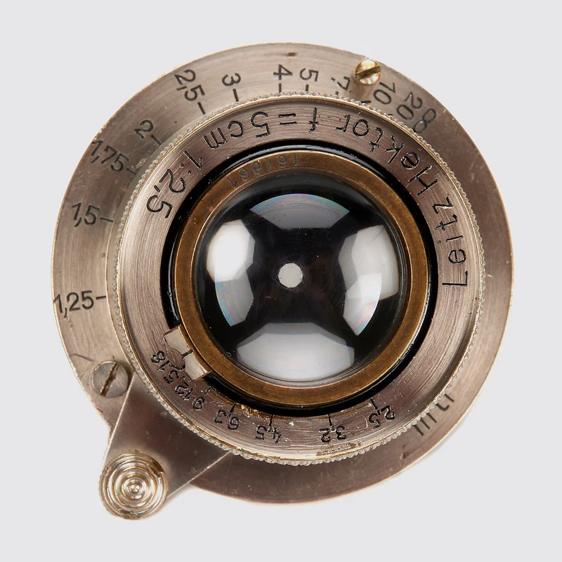 Hektor 2.5/5cm Nickel