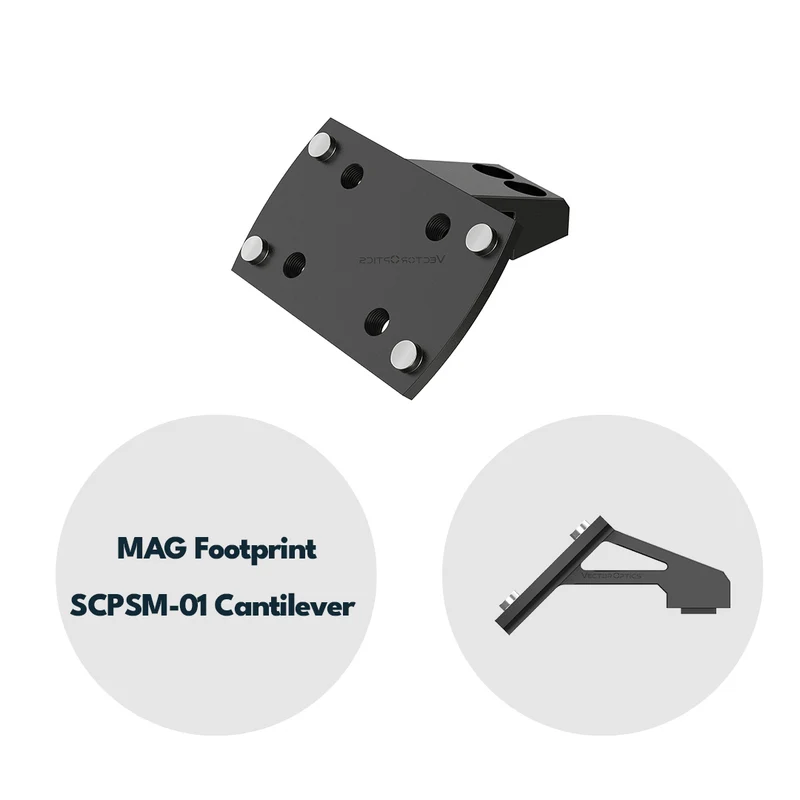 Vector Optics SCPSM-C01 45° Montage mit MGT (SHIELD) Footprint für SCPSM-01