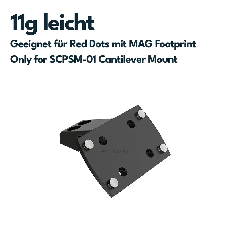 Vector Optics SCPSM-C01 45° Montage mit MGT (SHIELD) Footprint für SCPSM-01