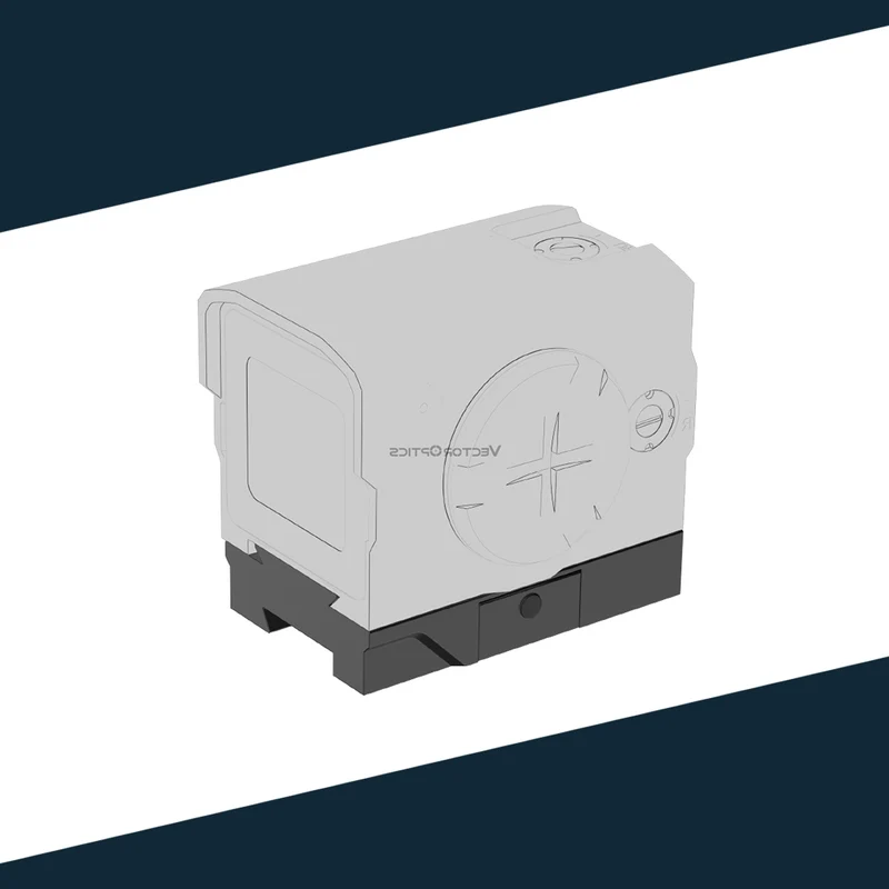 Vector Optics SCFRM-17 Montage mit VOD (Aimpoint) Footprint für 11mm Dovetail, h=6mm