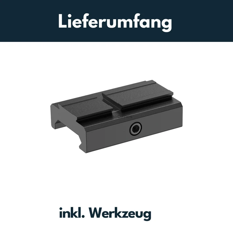 Vector Optics SCFRM-14 Montage mit VOD (Aimpoint) Footprint für 21mm Weaver, h=6mm