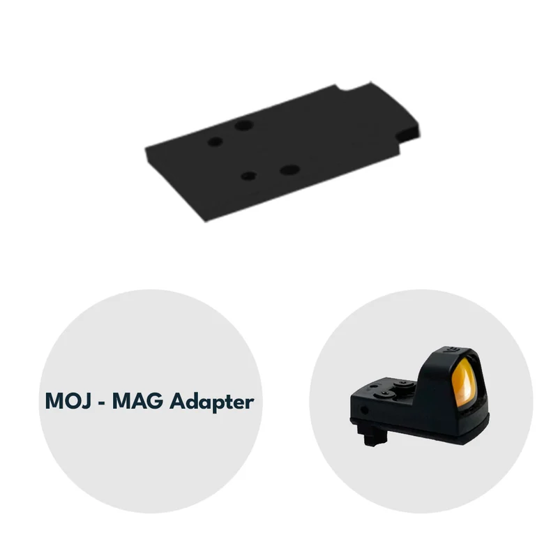 Vector Optics VMPM-04 MOJ (RMR) zu MGT (RMSc) Footprint Adapter aus Polymer