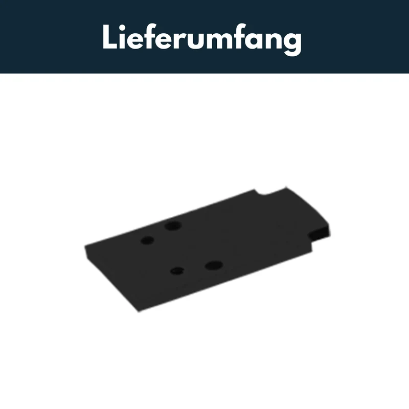 Vector Optics VMPM-04 MOJ (RMR) zu MGT (RMSc) Footprint Adapter aus Polymer