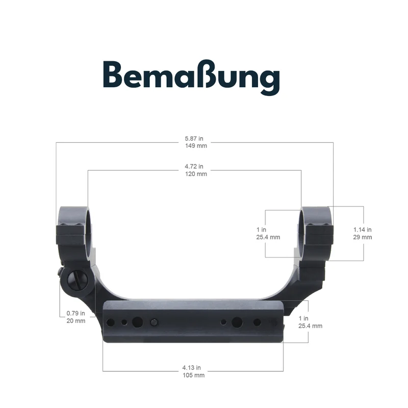 Vector Optics VDSM-12 Side Mount für Mosin Nagant 91/30 PEM