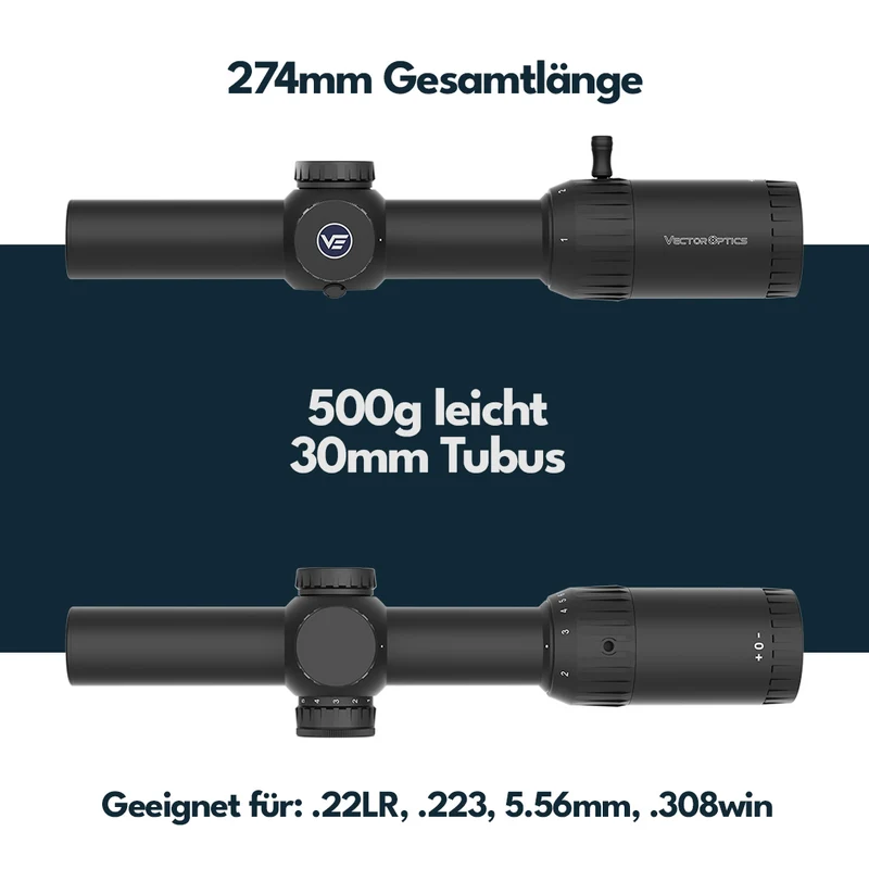 Vector Optics SCFF-60 Constantine 1-8x24 FFP RAR