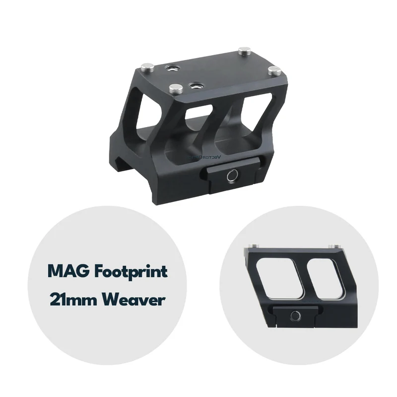 Vector Optics SCRA-73 Montage mit MGT (SHIELD) Footprint, 21mm Picatinny, h=28mm