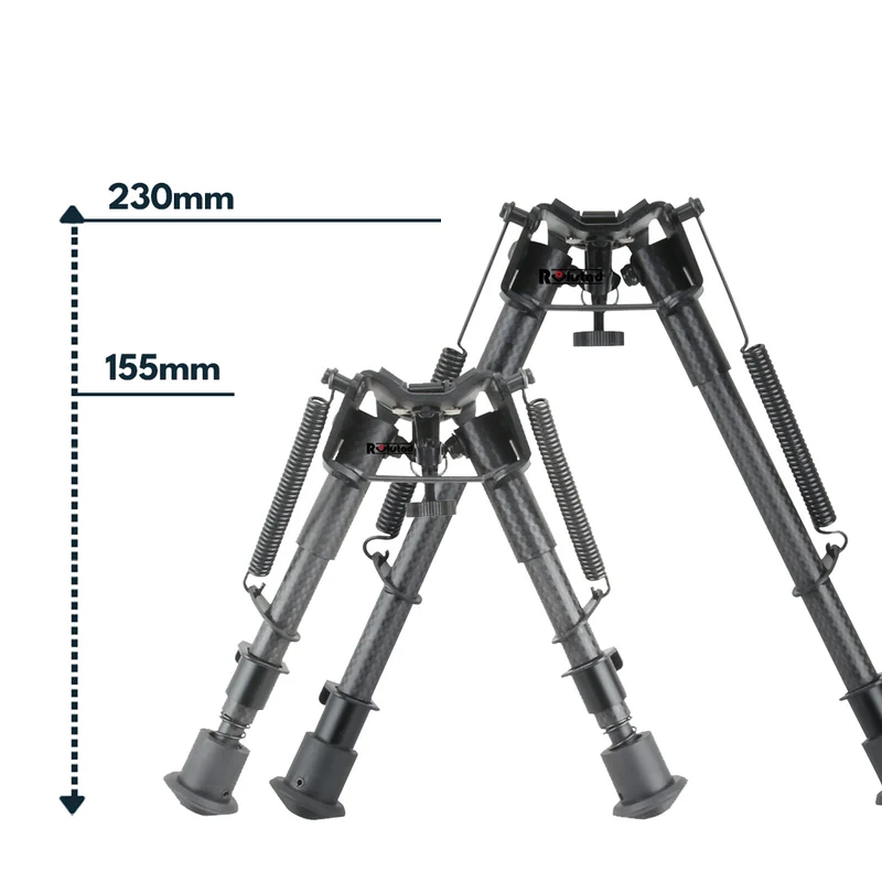 Vector Optics Rokstad Bipod aus Kohlenstoff und Aluminium in verschiedenen Höhen