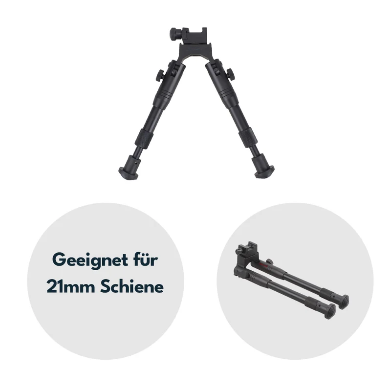 Vector Optics Rokstad Bipod aus Aluminium in verschiedenen Höhen