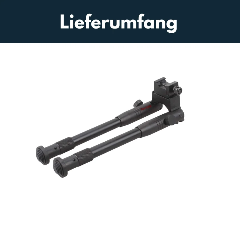 Vector Optics Rokstad Bipod aus Aluminium in verschiedenen Höhen