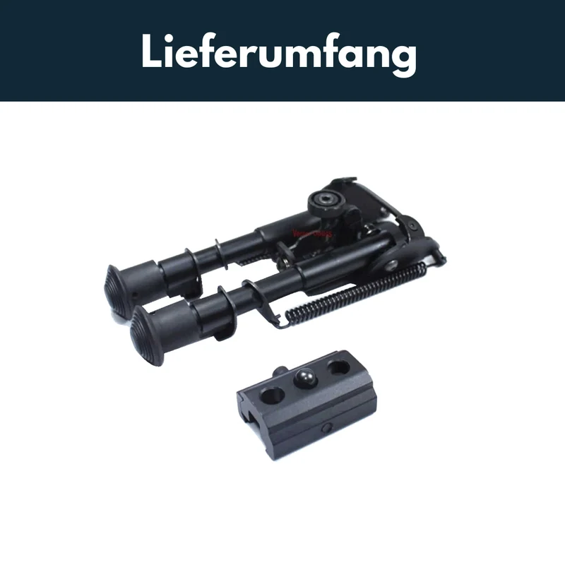 Vector Optics Rokstad Bipod aus hochwertigem Aluminium in verschiedenen Höhen