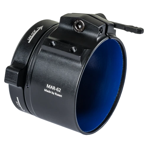 Modularer Rusan-Adapter für Wärmebildgeräte, mit Schnellverschlusshebel, Rus.Adapter.modular 56 mm