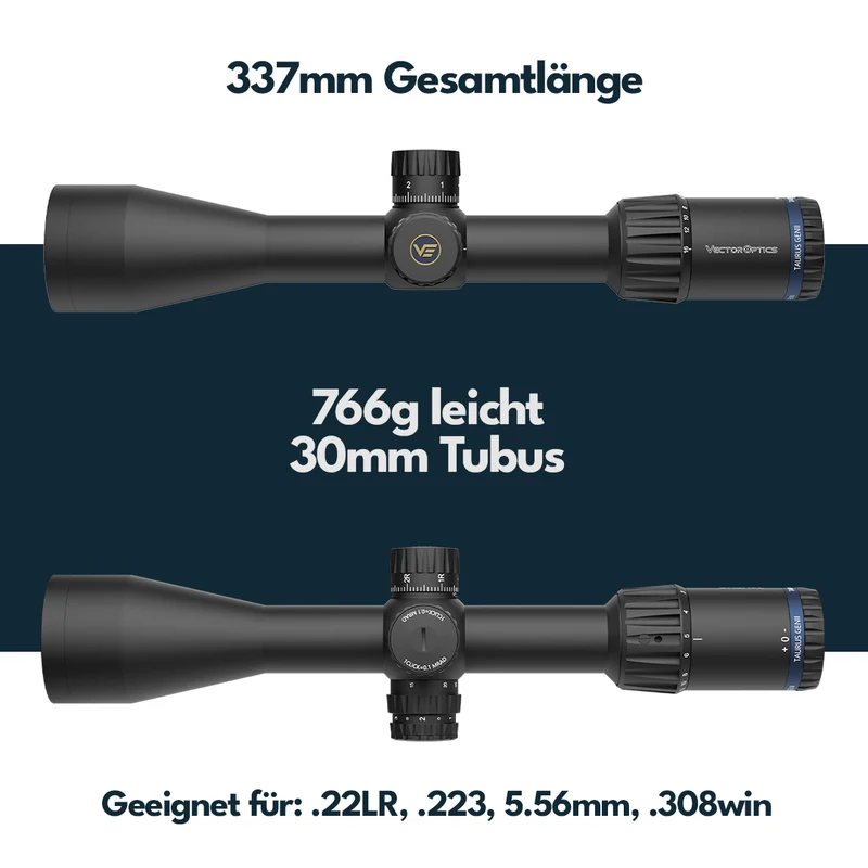 Vector Optics SCOM-43 Tauron 2-16x50 HD SFP