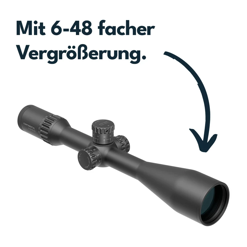 Vector Optics SCOL-TE52 Continental 6-48x56ED SFP MOA