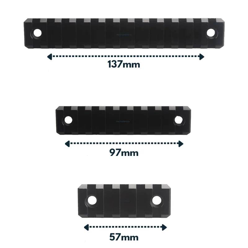 Vector Optics 21mm MLOK Schiene Länge wählbar