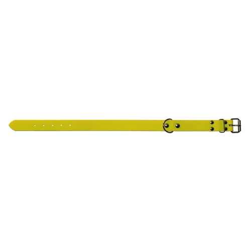 Biothane® Halsband, gelb, B-Th.Halsband.gelb 60cm