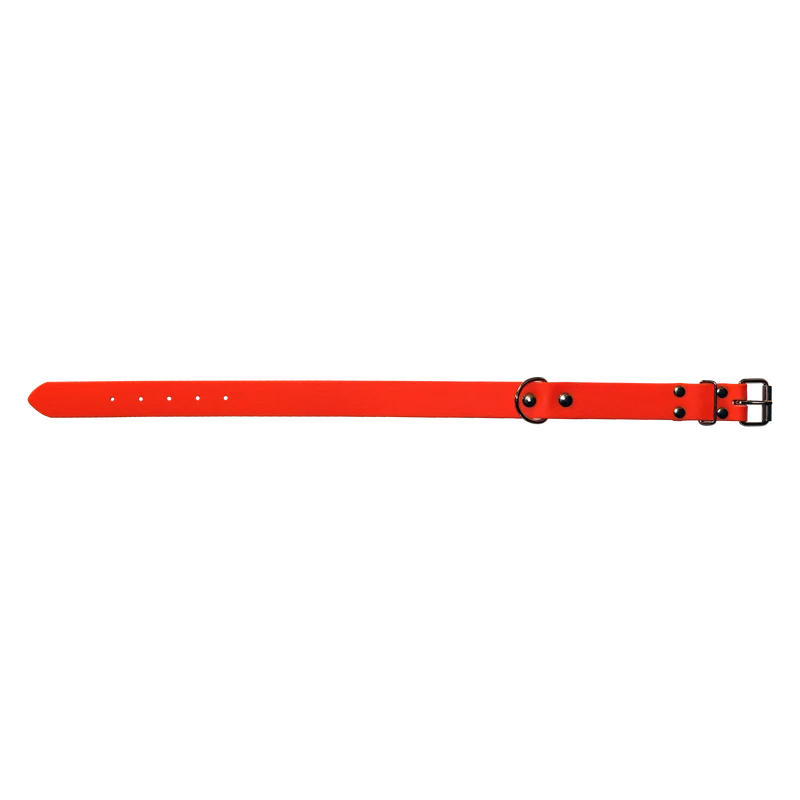 Biothane® Halsband, orange, B-Th.Halsband.orange 40cm