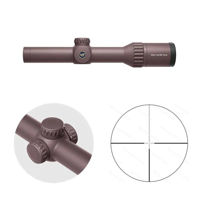Vector Optics SCOC-46 Continental x6 1-6x24 Coyote FDE