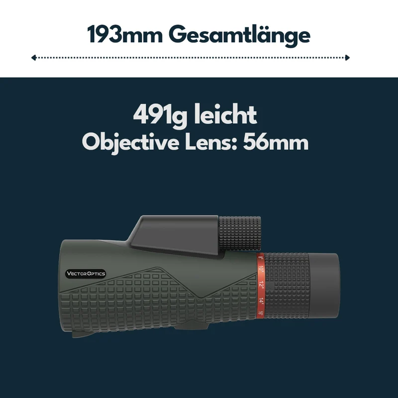 Vector Optics SCMO-04 Forester 8-16x56 ED Monocular