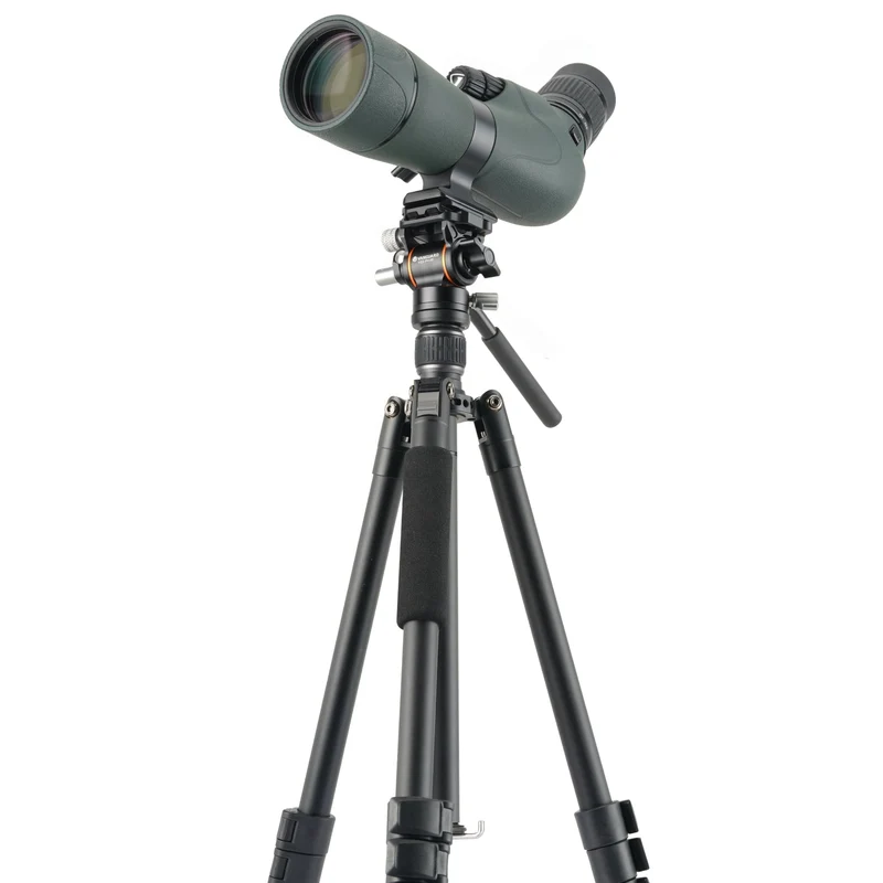 Vanguard Vesta GO 234AV10 - Trípode de viaje de aluminio, rótula de vídeo