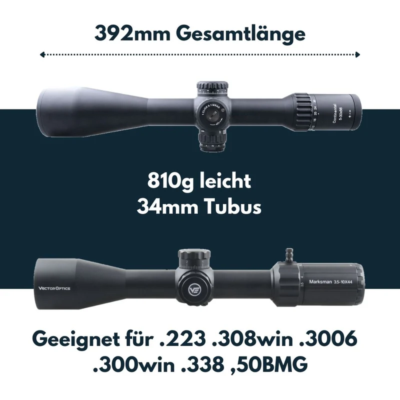 Vector Optics SCFF-30 Continental x6 5-30x56FFP VCT-34