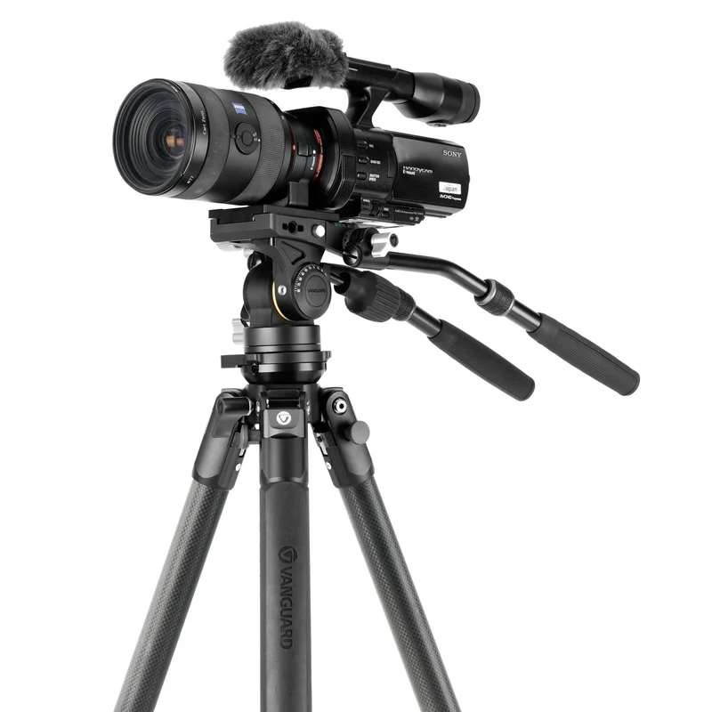 Vanguard Alta Pro 3VL 303CV18 - Trípode de vídeo de carbono, rótula Veo PV-18