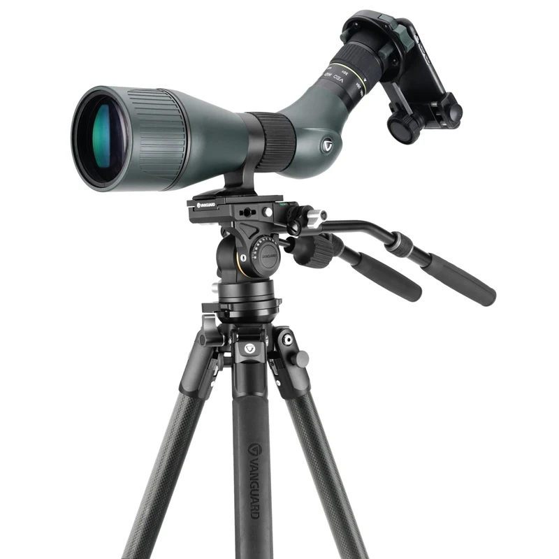 Vanguard Alta Pro 3VL 303CV18 - Trípode de vídeo de carbono, rótula Veo PV-18