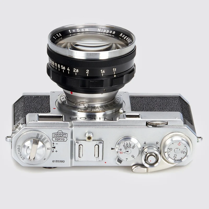 S2 + Nikkor -N.C 1.1/5cm