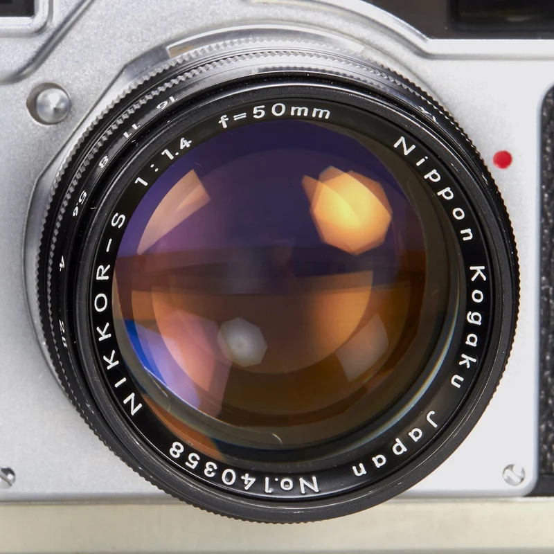 SP + Olympic Nikkor-S 1.4/50mm Black