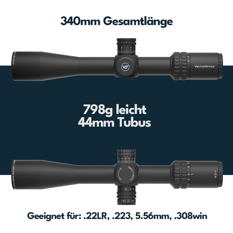 Vector Optics SCFF-49 Orion MAX 3-18x44FFP HD