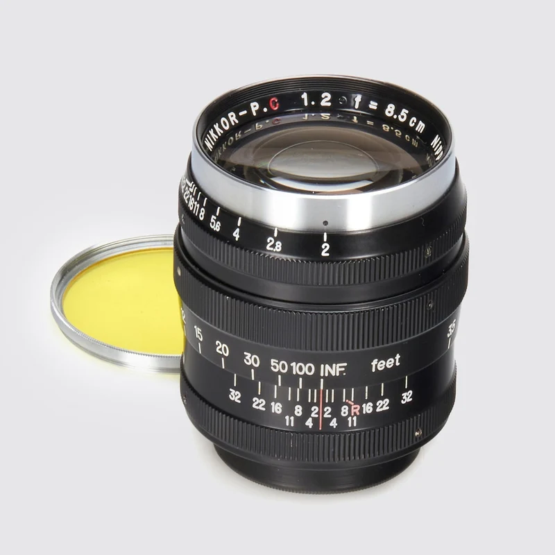 Nikkor-P.C 2/8.5cm Black